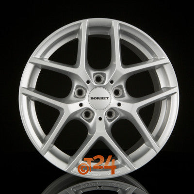 BORBET Velgen - Y Crystal Silver - 16 inch
