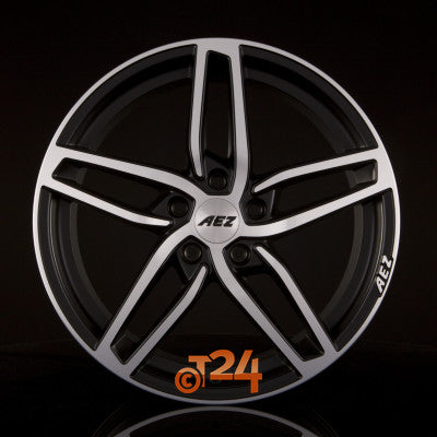 AEZ Velgen - GENUA DARK Black Matt Polished - 19 inch