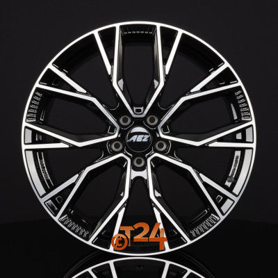 AEZ Velgen - TORONTO DARK - Schwarz Glanzend Frontpoliert - 19 inch
