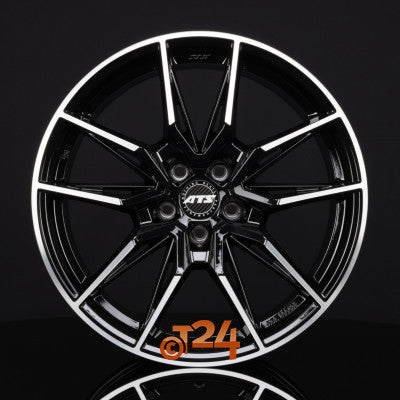 ATS Velgen - FORCE Diamant-Schwarz Frontpoliert - 19 inch