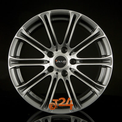 AVUS Racing Velgen - AC-MB1 Anthracite Polished - 17 inch