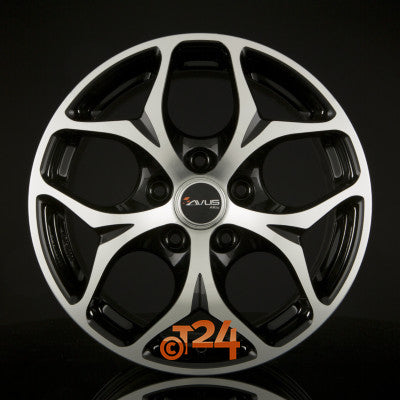 AVUS Racing Velgen - AC-MB2 Black Polished - 18 inch