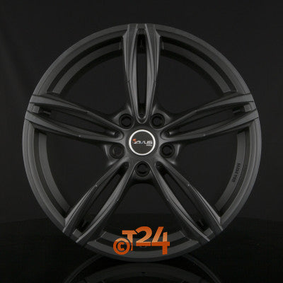 AVUS Racing Velgen - AF15 Matt Black - 17 inch
