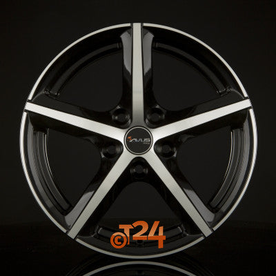 AVUS Racing Velgen - AF8 Black Polished - 17 inch