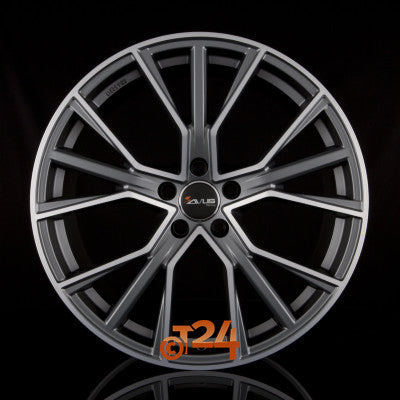 AVUS Racing Velgen - AF18 Matt Anthracite Polished - 22 inch