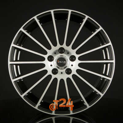 AVUS Racing Velgen - AC-M03 Black Polished - 16 inch
