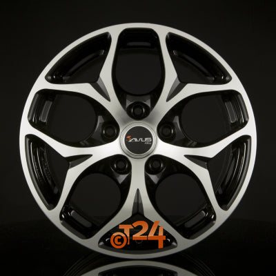 AVUS Racing Velgen - AC-MB2 Black Polished - 20 inch
