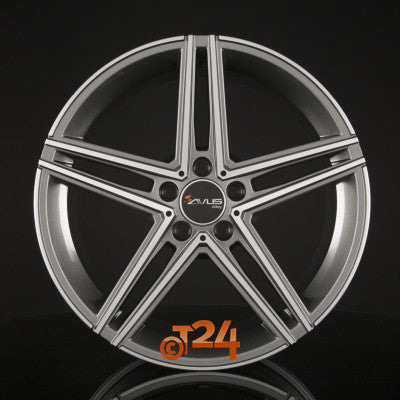 AVUS Racing Velgen - AC-515 Anthracite Polished - 17 inch