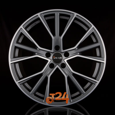 AVUS Racing Velgen - AF18 Matt Anthracite Polished - 22 inch