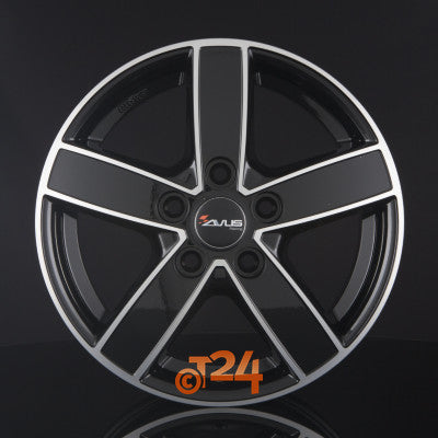 AVUS Racing Velgen - AC-V51 Black Polished - 16 inch