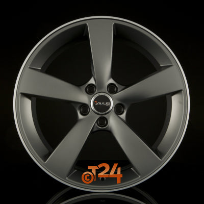 AVUS Racing Velgen - AF10 Matt Anthracite Polished - 18 inch
