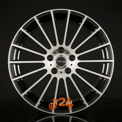 AVUS Racing Velgen - AC-M03 Black Polished - 18 inch