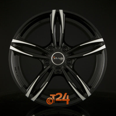 AVUS Racing Velgen - AC-MB3 Black Polished - 19 inch