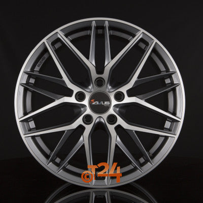 AVUS Racing Velgen - AF19 Anthracite Polished - 18 inch