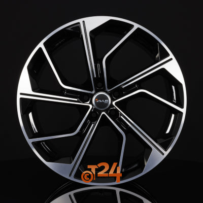 AVUS Racing Velgen - AC-522 Black Polished - 20 inch
