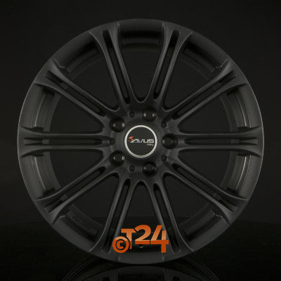 AVUS Racing Velgen - AC-MB1 Matt Black - 17 inch