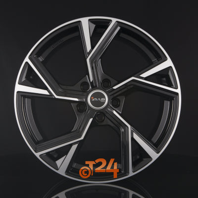 AVUS Racing Velgen - AF20 Black Polished - 19 inch