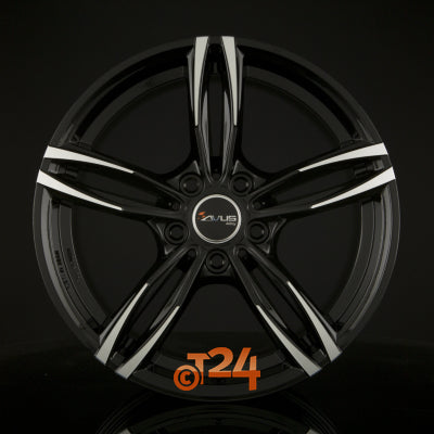 AVUS Racing Velgen - AC-MB3 Black Polished - 20 inch