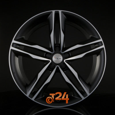 AVUS Racing Velgen - AF6 Matt Black Polished - 19 inch