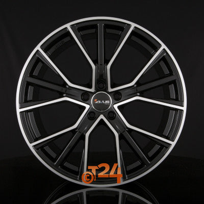 AVUS Racing Velgen - AF18 Black Polished - 19 inch