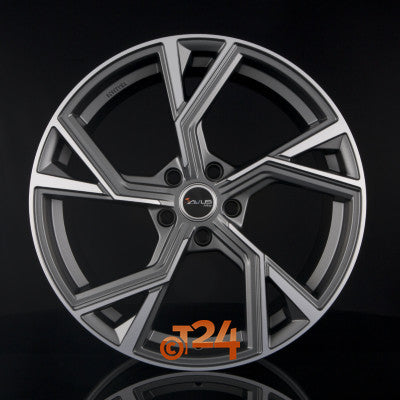 AVUS Racing Velgen - AF20 Matt Anthracite Polished - 20 inch