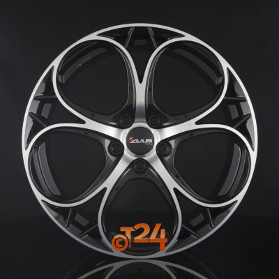 AVUS Racing Velgen - AC-520 Black Polished - 20 inch