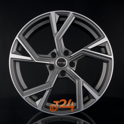 AVUS Racing Velgen - AF20 Matt Anthracite Polished - 20 inch