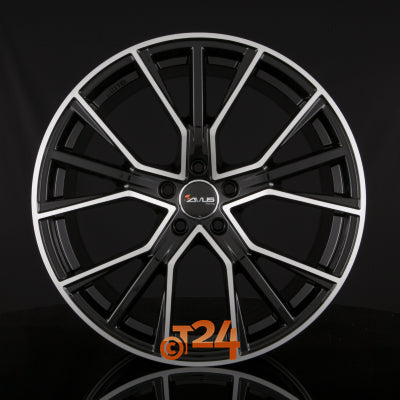 AVUS Racing Velgen - AF18 Black Polished - 21 inch