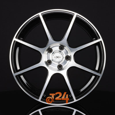 AXXION Velgen - X2 Schwarz Hochglanzpoliert  - 18 inch