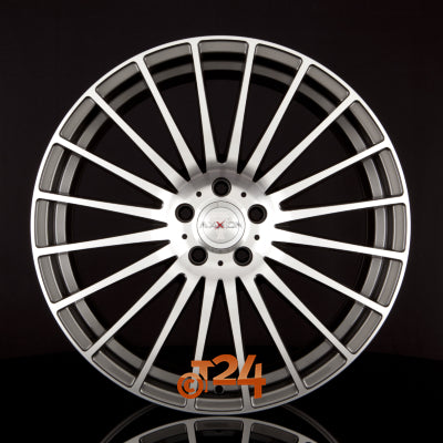 AXXION Velgen - AX5 EXCESS Daytonagrau Hochglanz Poliert  - 20 inch