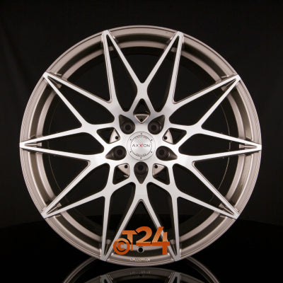 AXXION Velgen - AX9 COMPETITION Platin Grau Hochglanzpoliert  - 20 inch