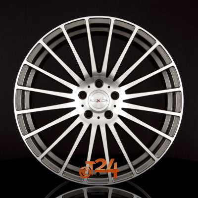 AXXION Velgen - AX5 EXCESS Daytonagrau Hochglanz Poliert  - 18 inch