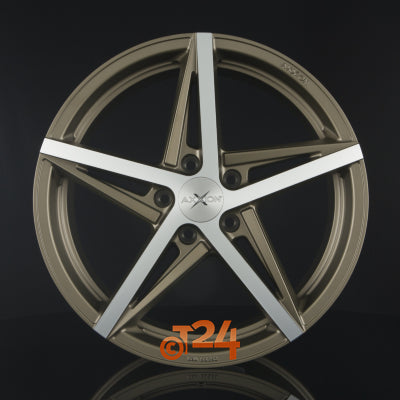 AXXION Velgen - AX10 Bronze Matt Poliert  - 19 inch