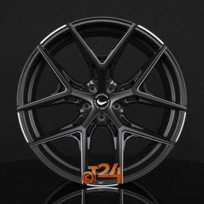 BARRACUDA Velgen - RAZZER Matt Black Pure Sports Gefreesd - 21 inch