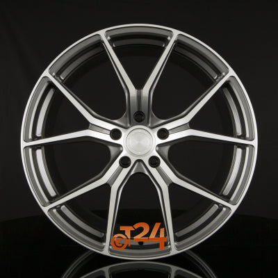BARRACUDA Velgen - INFERNO Highgloss Gunmetal Polished - 20 inch