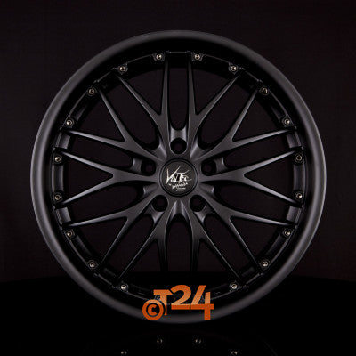 BARRACUDA Velgen - VOLTEC T6 Matt Black Pure Sports - 17 inch
