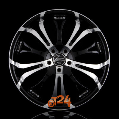 BARRACUDA Velgen - TZUNAMEE Matt Black Polished - 20 inch