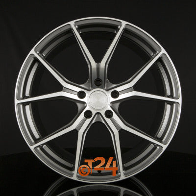 BARRACUDA Velgen - INFERNO Highgloss Gunmetal Polished - 20 inch
