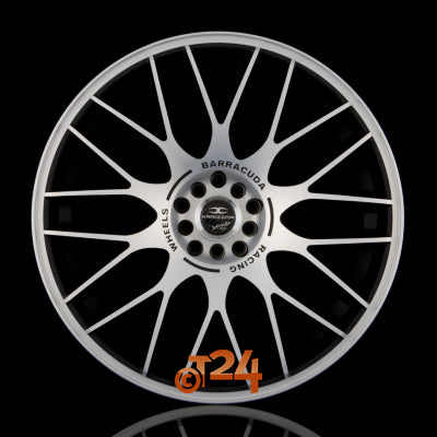 BARRACUDA Velgen - KARIZZMA Matt Black Polished - 18 inch