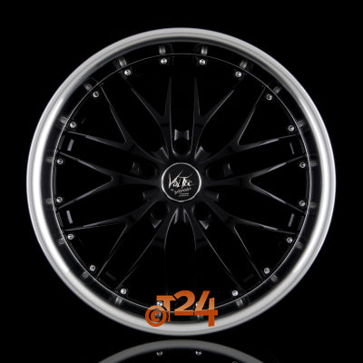 BARRACUDA Velgen - VOLTEC T6 Highgloss Black Inox Lip - 19 inch