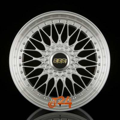 BBS Velgen - SUPER RS Wielnaaf Brillantsilber-Velgbed Diamantgedraaid - 20 inch