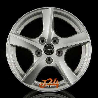 BORBET Velgen - TL Brilliant Silver - 16 inch