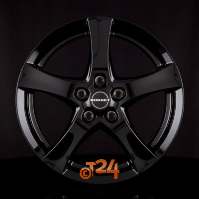 BORBET Velgen - F Black Glossy - 16 inch