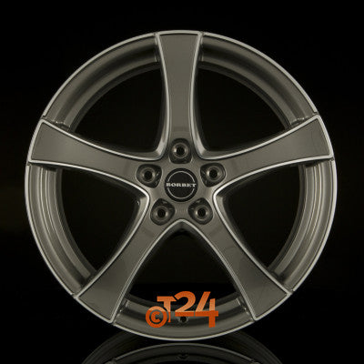 BORBET Velgen - F2 Graphite Polished - 17 inch