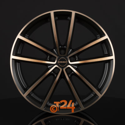 BORBET Velgen - W Black Copper Polished Matt - 19 inch