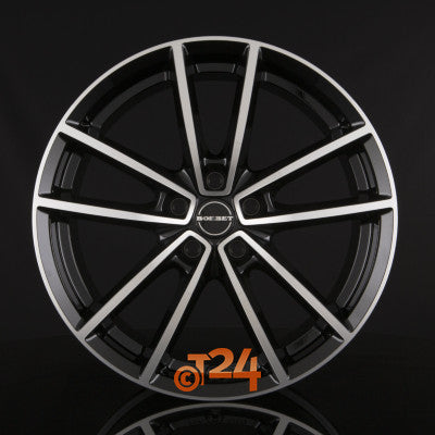 BORBET Velgen - W Black Polished Glossy - 18 inch