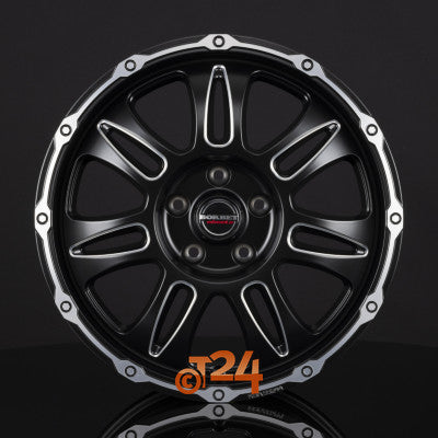 BORBET Velgen - CW8 Black Rim Window Polished Matt - 18 inch
