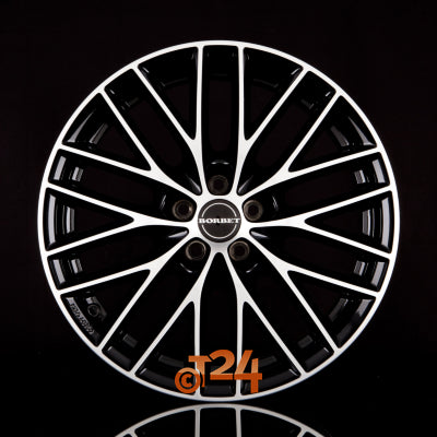 BORBET Velgen - BS5 Black Polished - 19 inch