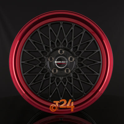 BORBET Velgen - B Black Rim Red - 20 inch