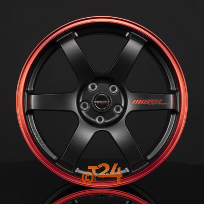 BORBET Velgen - DB8GT2 Black Matt Rim Red - 19 inch